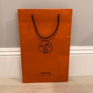 Hermès Shopping Bag and Ribbon